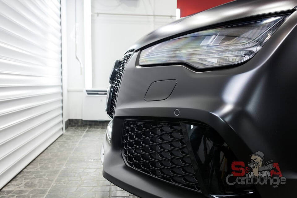 Оклейка авто виниловой пленкой. Как это делаем мы на примере Audi RS7. Защита кузова виниловой плёнкой Audi RS7.