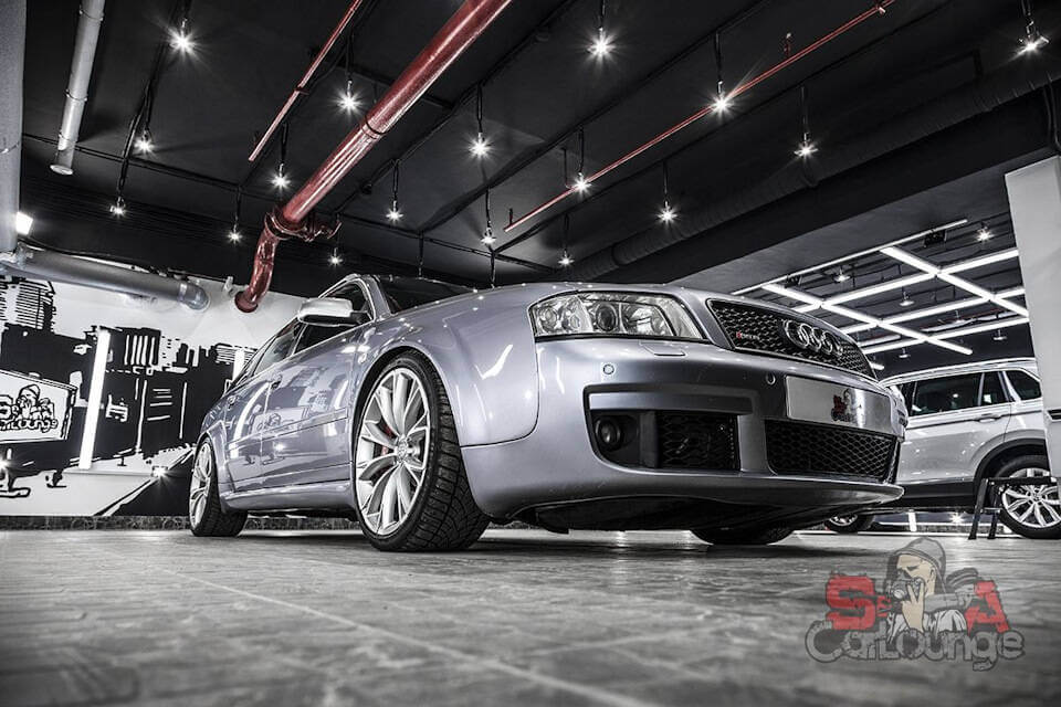 Подготовительная полировка и защита кузова кварцевым покрытием - Audi RS6