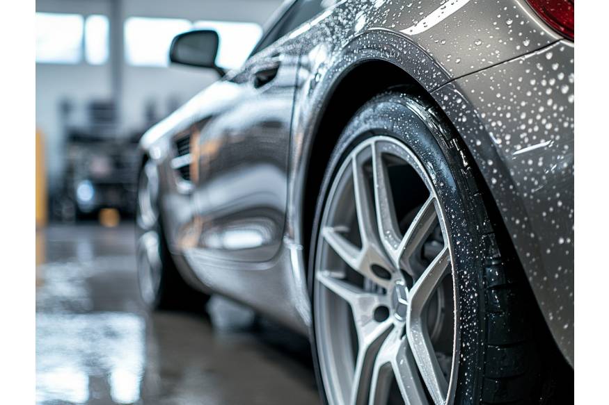 Бронирование арок пленкой в детейлинг центре SA CarLounge в Москве