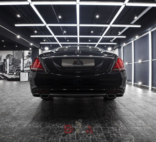 Локальная покраска бампера в детейлинг центре SA CarLounge в Москве