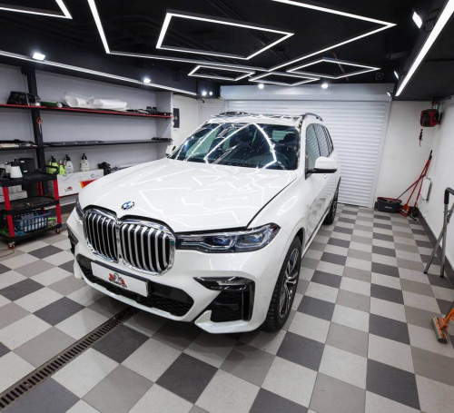 Покраска авто в детейлинг центре SA CarLounge в Москве