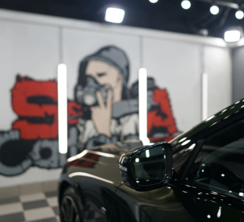 Локальный кузовной ремонт в детейлинг центре SA CarLounge в Москве