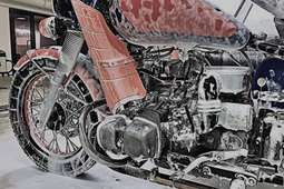 Профессиональная мойка мотоцикла, цены на мойку мототехники в Москве