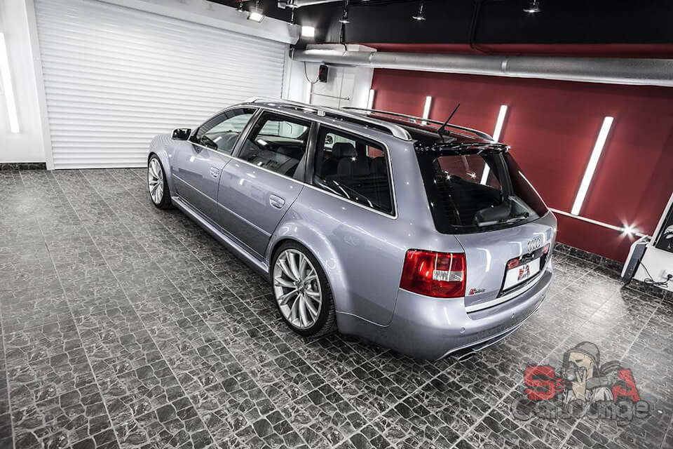 Подготовительная полировка и защита кузова кварцевым покрытием - Audi RS6
