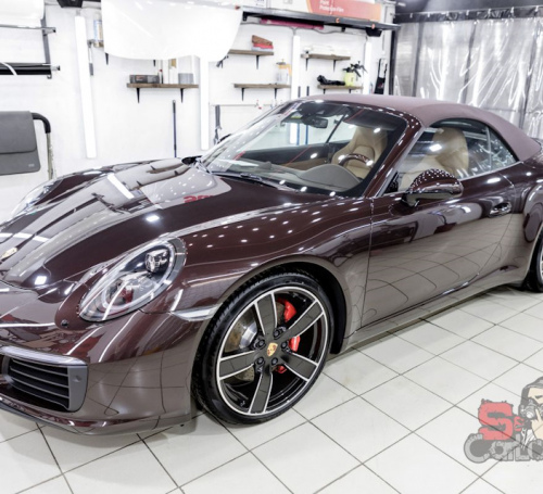 Покраска суппортов в детейлинг центре SA CarLounge в Москве