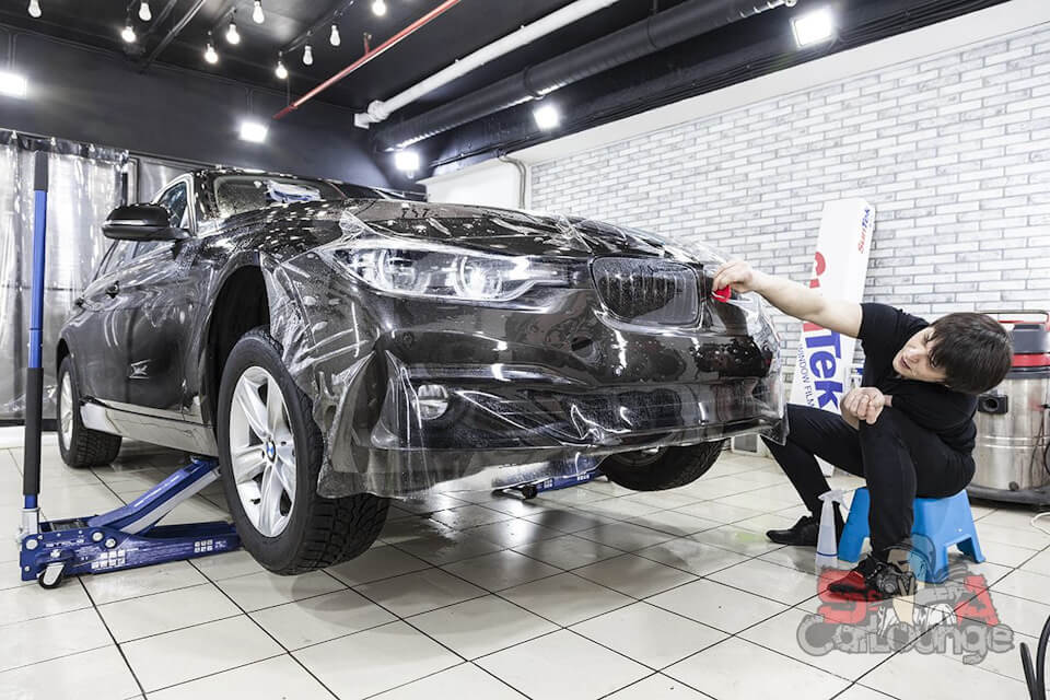 Защита BMW: передней части авто SunTek PPF, керамика, защита салона, тонировка