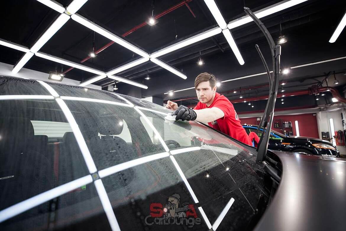 Антидождь - обработка стекол автомобиля в Москве