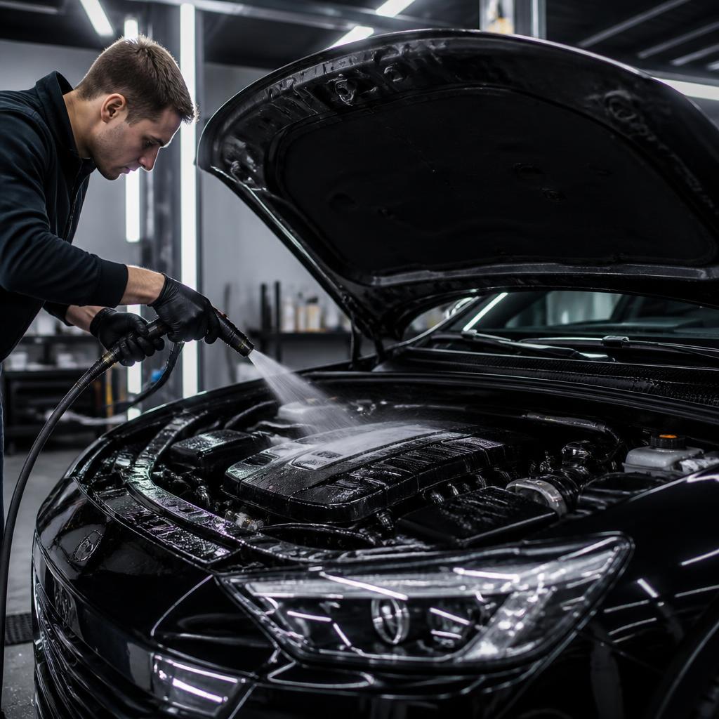 Как безопасно помыть двигатель автомобиля: пошаговая инструкция от SA CarLounge
