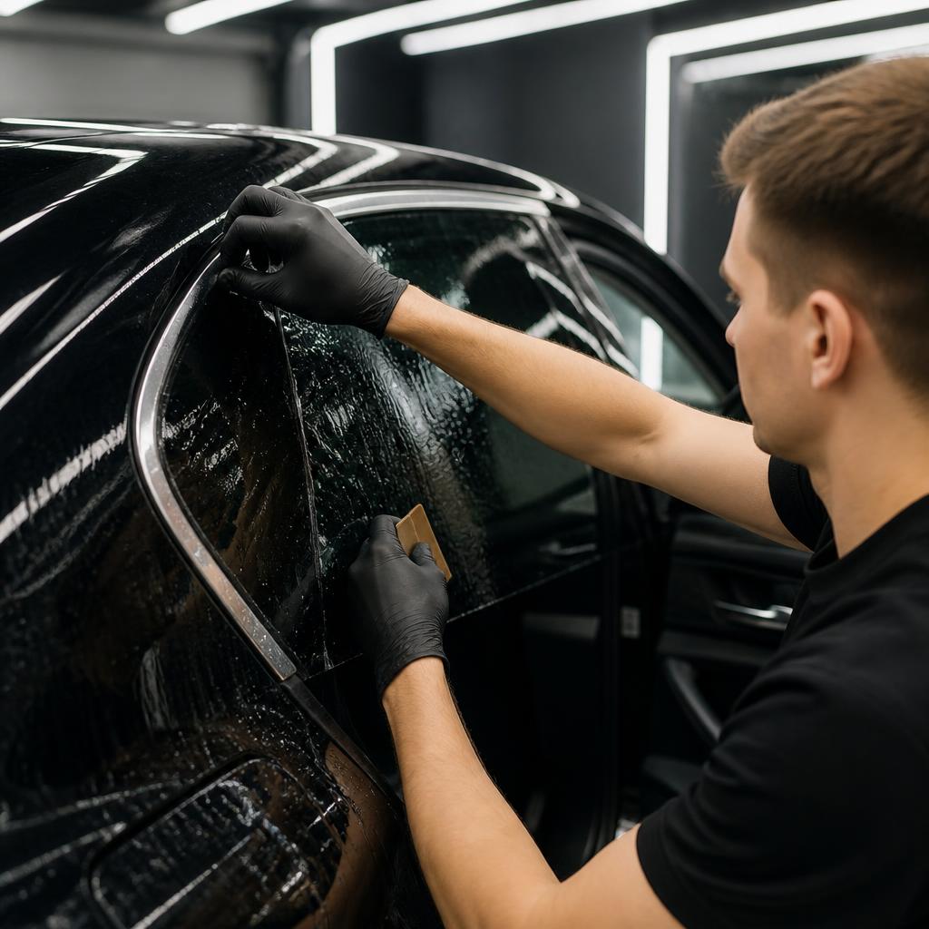 Как наклеить тонировку на стекло: пошаговая инструкция от SA CarLounge