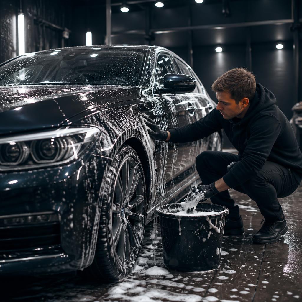 Как помыть машину самостоятельно: практические советы от SA CarLounge