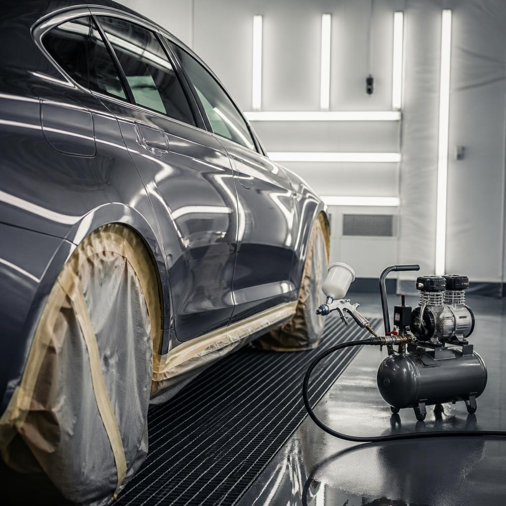 Как выбрать компрессор для покраски авто: советы от SA CarLounge
