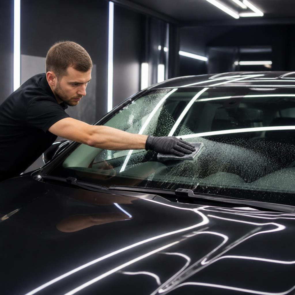 чем смыть антидождь с лобового стекла: проверенные методы от SA CarLounge