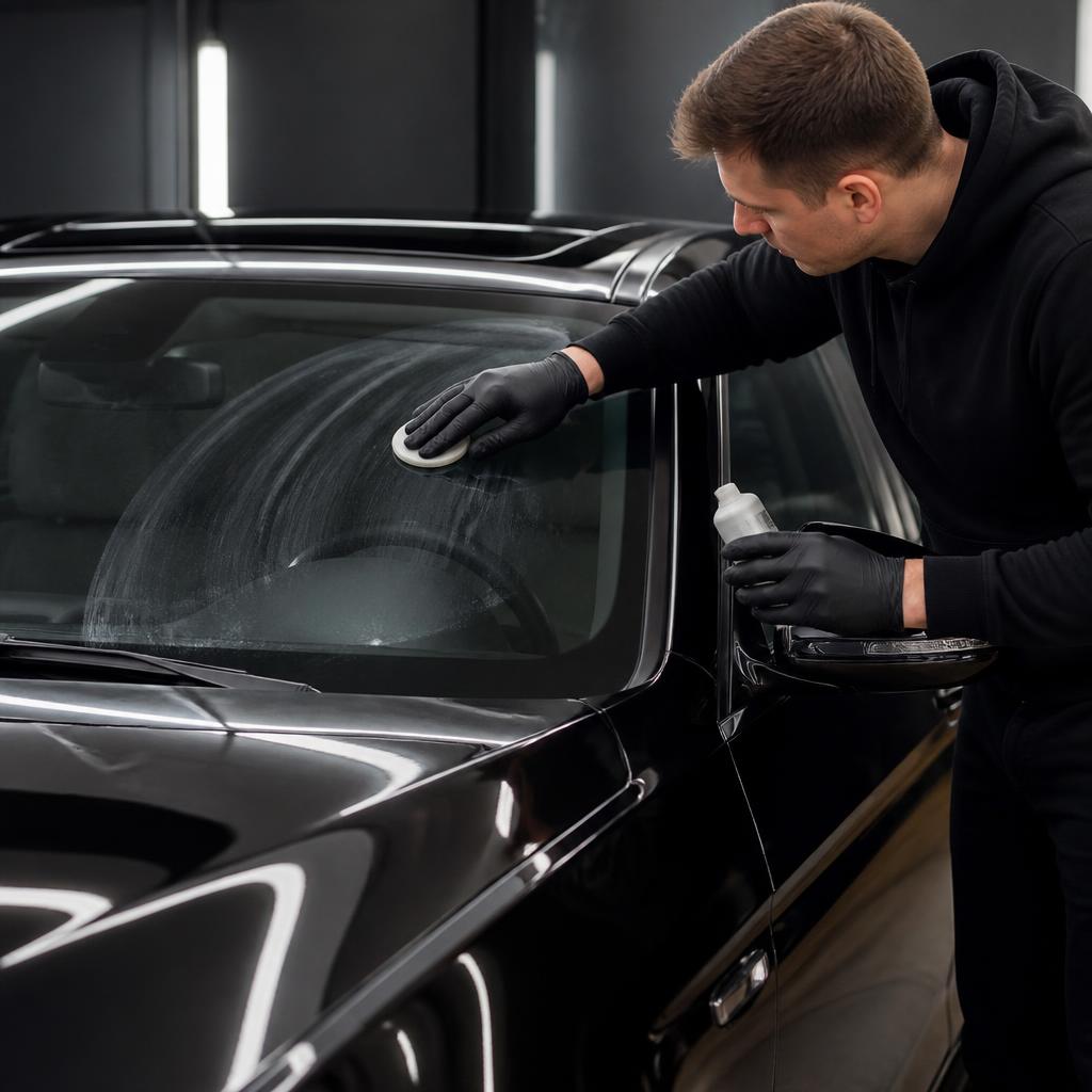 Полировка лобового стекла церием своими руками – инструкция от SA CarLounge
