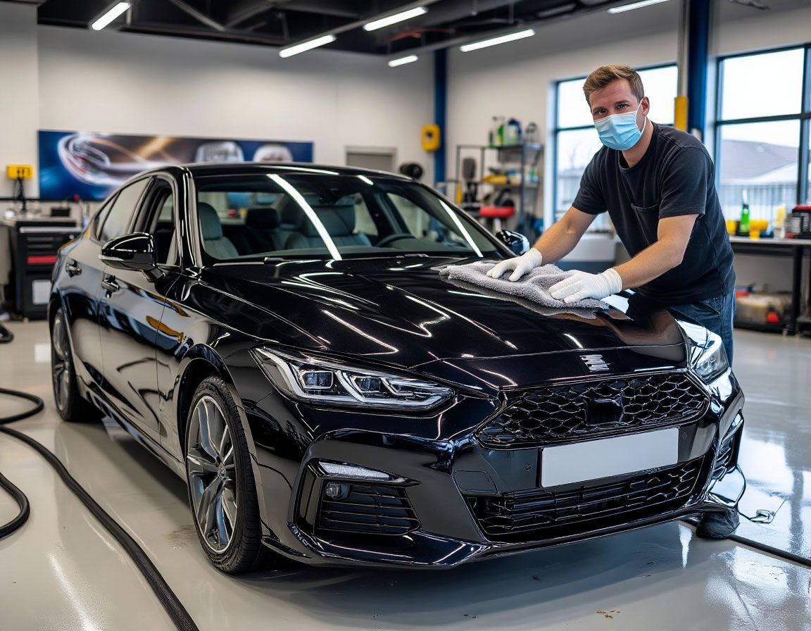 Защитная полировка кузова автомобиля